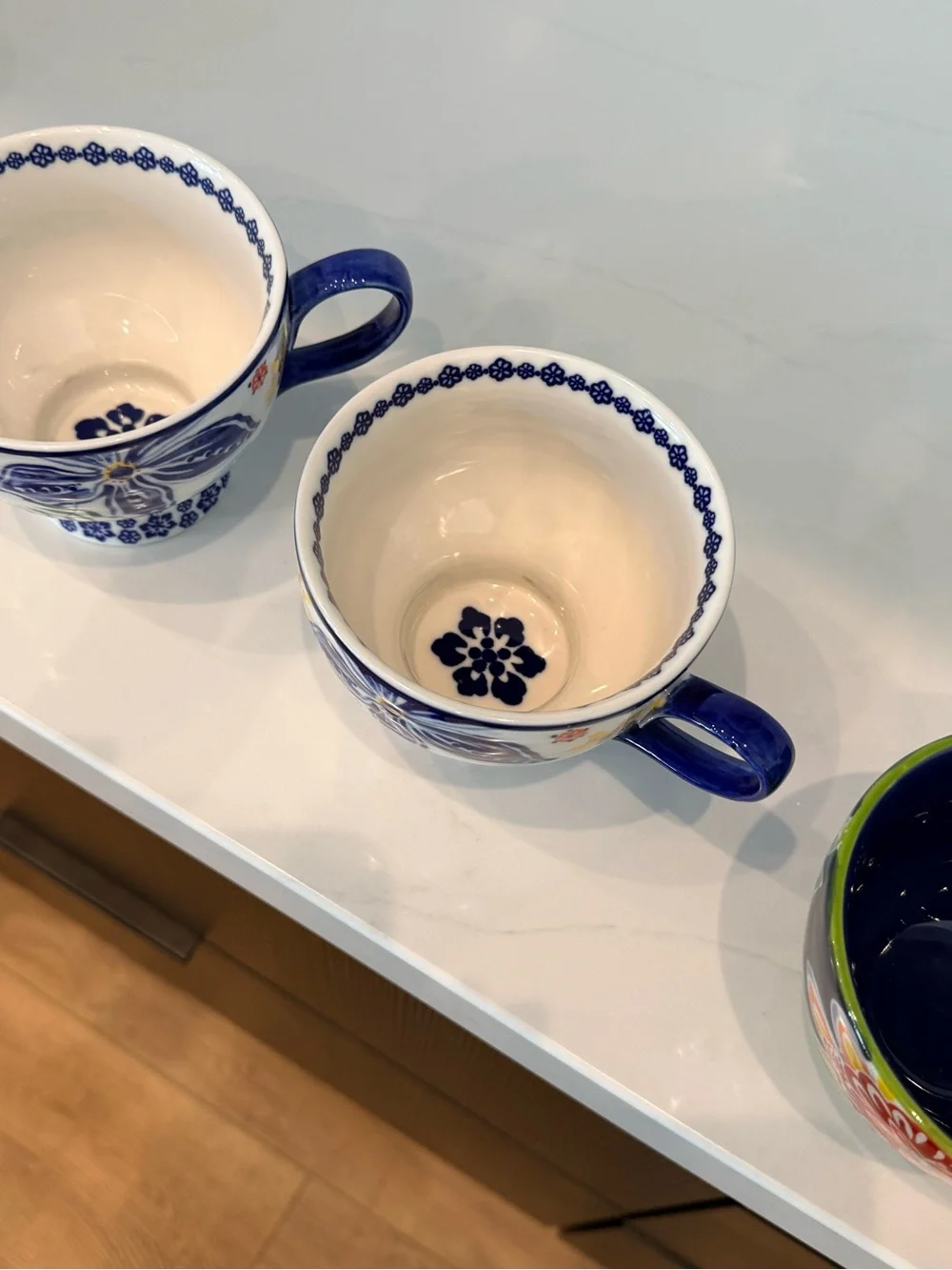 3 Anthropologie coffee cups